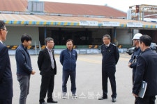 김연상 충북소방본부장, 코스모신소재(주) 현장 확인점검