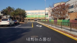 천안시, 신방동 신촌초등학교 서측 도시계획도로 개통