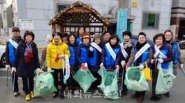상동 함장마을, 원룸 등 취약지역 설맞이 대청소