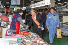 광양시, 설 앞두고 전통시장 민생탐방