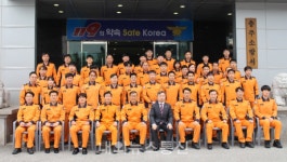 김장회 행정부지사 충주소방서 방문