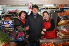 맹정호 서산시장, 전통시장 찾아 시민들에 이용 홍보