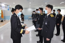 밀양소방서, 신규 소방공무원 임용장 전수
