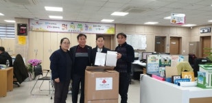 성주군 용암면, 용암중학교 23회 동기회 코로나19 극복 마스크 기탁