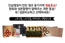 면역력 증진을 위한 소백스토어㈜ 홍삼스틱 더 블랙