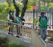 산격2동 새마을협의회·부녀회, 등교수업 예정 관내 초등 방역활동