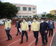 장석웅 전남교육감, 전남체육중·고 등교 현장 격려