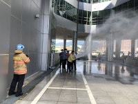 곡성군, 공공시설 화재 대피 합동소방 훈련 실시