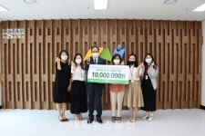 천안시종합사회복지관, 아동권리향상프로그램 지원금 전달식
