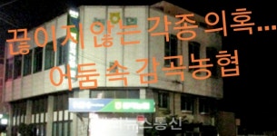 감곡농협, 끊이지 않는 비리 의혹...이제는 억대 복숭아 절도?