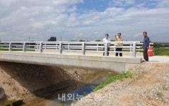 장석범 서북구청장, 하천 정비 현장방문
