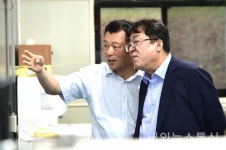이상천 제천시장, 충북 고용창출 우수기업 태양농산(주) 방문 의견 수렴