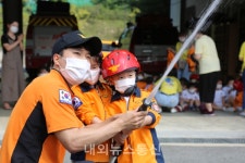 천안서북소방서, 어린이 소방안전교육 체험으로 배워요