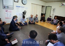 오도창 영양군수, 읍·면 노인회 분회 방문
