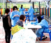 인천 서구, 정서진중앙시장 상인 전원 음성