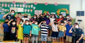 음성署 설성지구대, 남신초교 안전사고 예방 특강