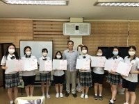 광주 상일여고, 카네이션 장학금 수여