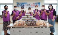 광주 동구 산수2동, 무더위 타파 먹거리 나눔