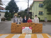 나기보 경북도의원,  임마누엘영육아원 방문해 위문품 전달