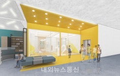 아산시 꿈샘 어린이청소년도서관 개관 앞두고 조성 박차