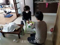 인주면장, 취약계층 대상자 가정방문 실시