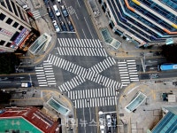 대구 중구청, 보행자 중심 교통환경 조성 대각선 횡단보도 설치 및 생활권 이면도로 정비