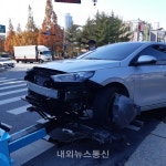 [단독]천안불당중 앞 사거리 교통사고