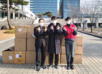 와할인마트 천안지점, 12개 아동시설에 마스크 전달