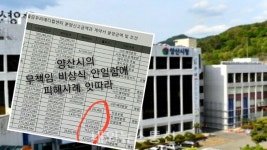 양산시의 비상식 행태에 분양 피해자들 분격...잠 못 이뤄