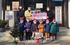 수성구 지산2동 노벨어린이집, 이웃 돕기 성금 전달