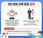 5인이상 집합금지 가족의 경우는? 한번에 정리