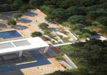 천안시, 2021년 시청사 야외무대 새롭게 개방