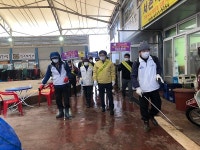 진도읍, 조금시장 코로나19 예방 홍보 실시