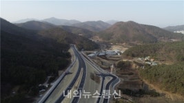 국도 5호선 창원시 구산면 심리에서 현동까지 4차로 신설도로 완성