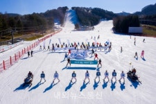 스키의 고향 강원도 평창 용평 리조트