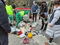 수원시 망포1동, 주민들과 함께 분리배출 실태 점검