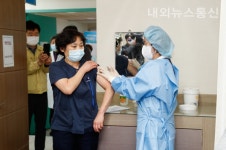 익산시, 실로암사랑요양병원에서 첫 백신접종 시작