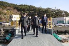 통영해양경찰서장, 해상치안현장 점검