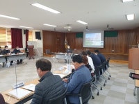 상남면행정복지센터, 3월 이장회의 대면 개최