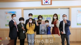 정경천 작곡가, 동인초 동문 후배들에게 마스크 1만장 기증...가치 나눔 실천