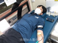 경북경찰청 제1기동대, 사랑의 릴레이 헌혈 운동 펼쳐