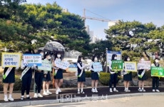 충주예성여중, 학교폭력 예방 및 생명존중을 위한 캠페인