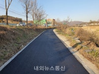 용인시 처인구, 경안천·대대천 산책로 1.5km 정비 완료