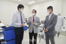 박상돈 시장, 장애인직업재활시설 방문 격려
