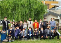 박용화 남구의원, 양림의 상징 버드나무 잘 가꾸자 행사 참여