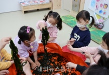 단샘유치원, 바다 식목일 기념행사 열어