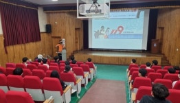 서산소방서 , 서산중앙고등학교 학생 대상 미래소방관 직업 체험교실 운영