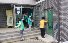 음성군 삼성면 새마을회, 코로나19 확산 방지를 위한 방역활동 눈길