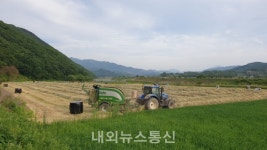 괴산군, 조사료 생산 확대 추진...원활한 사료작물 수급