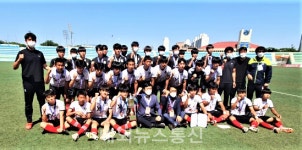 최필순 교육장, 영덕고등학교 축구부 격려